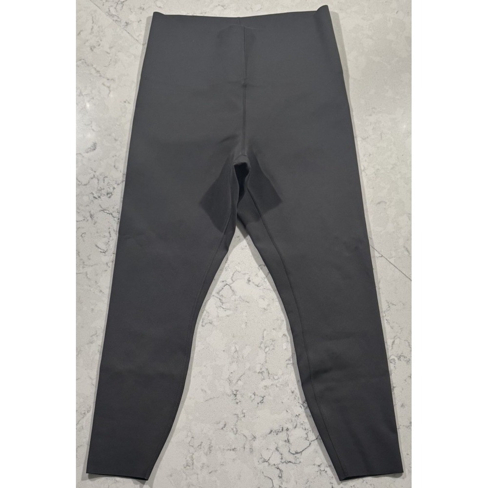 Lululemon Glow Up Super High Rise Tight 25" Graphite Grey Size 10 LW5FZES